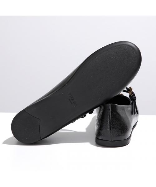 PRADA バレエシューズ 1F794N 3A9S ダブルストラップ プラダ PRADA PRADA バレエシューズ 1F794N 3A9S ダブル