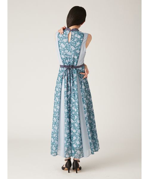 LILY BROWN スイッチングシフォンワンピース LILY BROWN（リリーブラウン）の「スイッチングシフォン