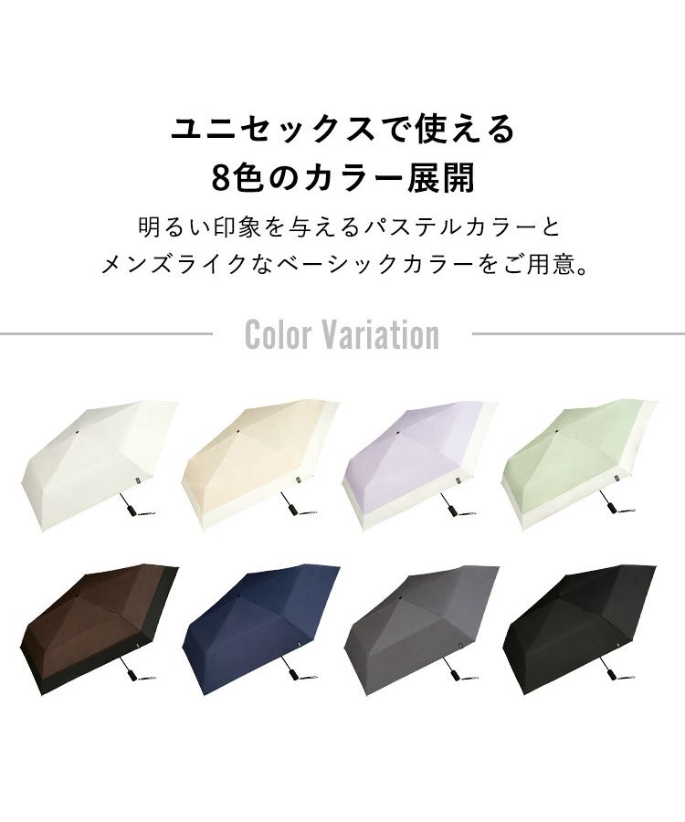 Wpc.公式】日傘 遮光オートマティックパラソルユニセックス 55cm