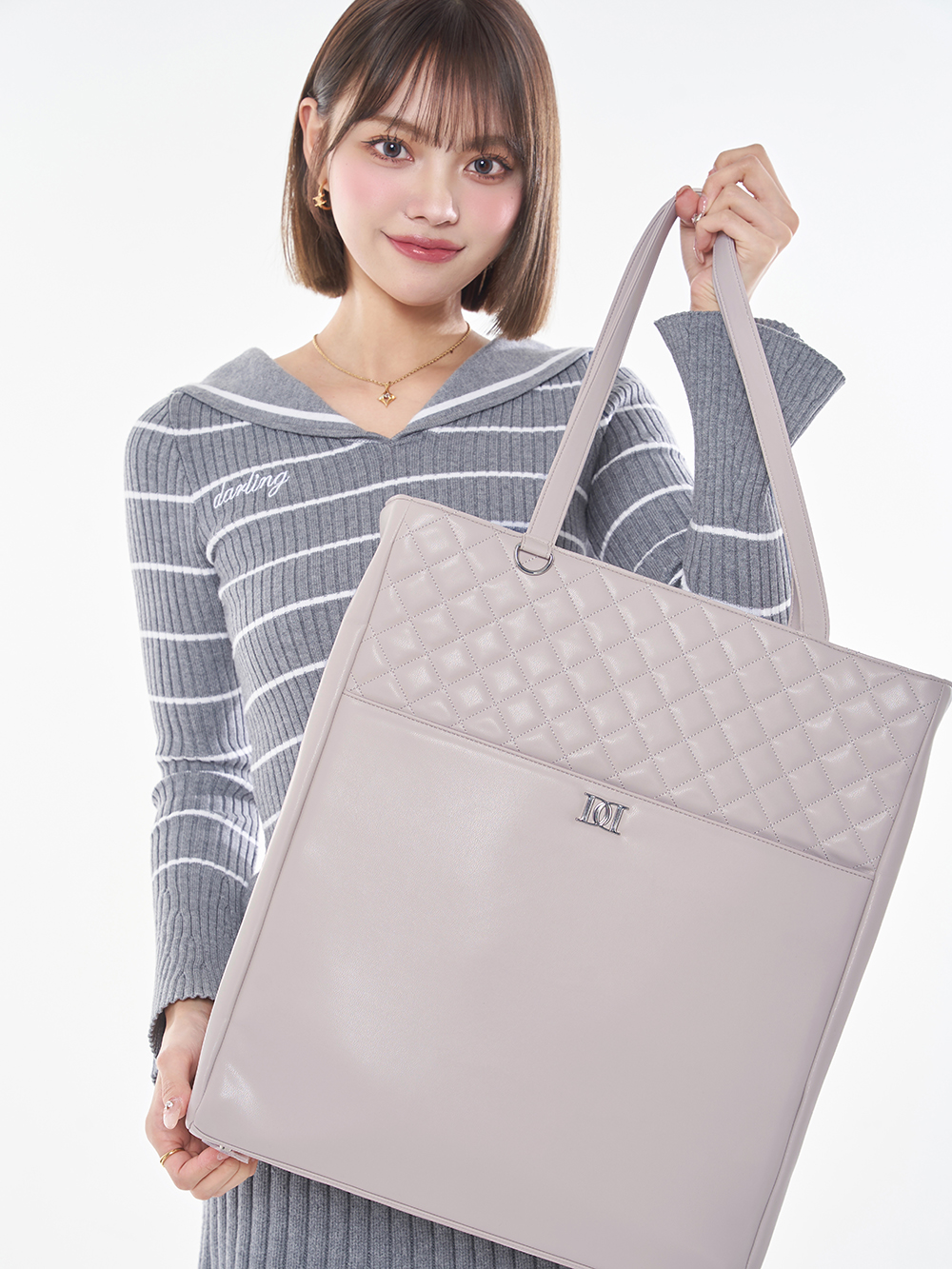 ダーリッチ Darich DDキルティングマルチトートバッグ(507909560 ダーリッチ Darich DDキルティングマルチトートバッグ(507909560
