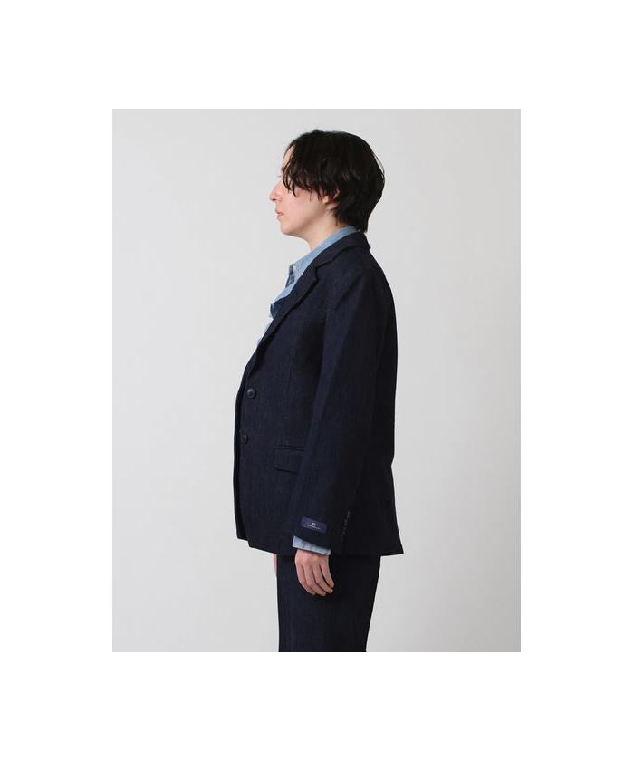 BLUETAB(TM) リラックスブレザージャケット ダークインディゴ BLUETAB(TM) リラックスブレザージャケット ダークインディゴ
