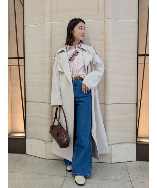 セール 40%OFF】【WEB限定00サイズ】共ベルト付肩章デザイン