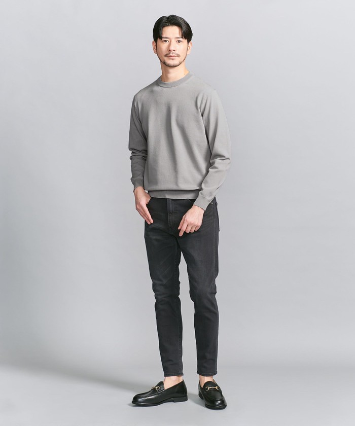 WEB限定 WARDROBE SMART】KOUKIN ハイゲージ ニット クルー