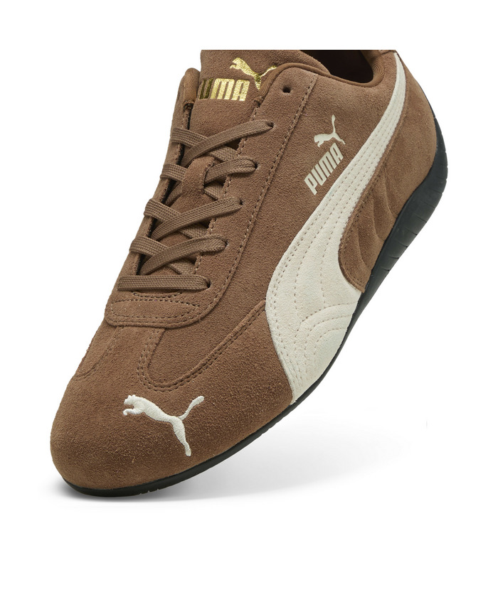 PUMA スピードキャット　ホワイト・デニム PUMA SPEEDCAT LEATHER プーマ スピードキャット レザー メンズ