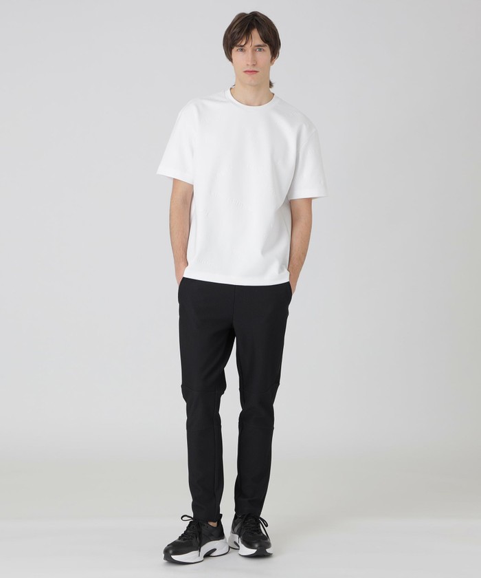 ブラックレーベル クレストブリッジ トラック パンツ ジャージ ジョガー 総柄 CRESTBRIDGE BLACKLABEL クレストブリッジブラックレーベル