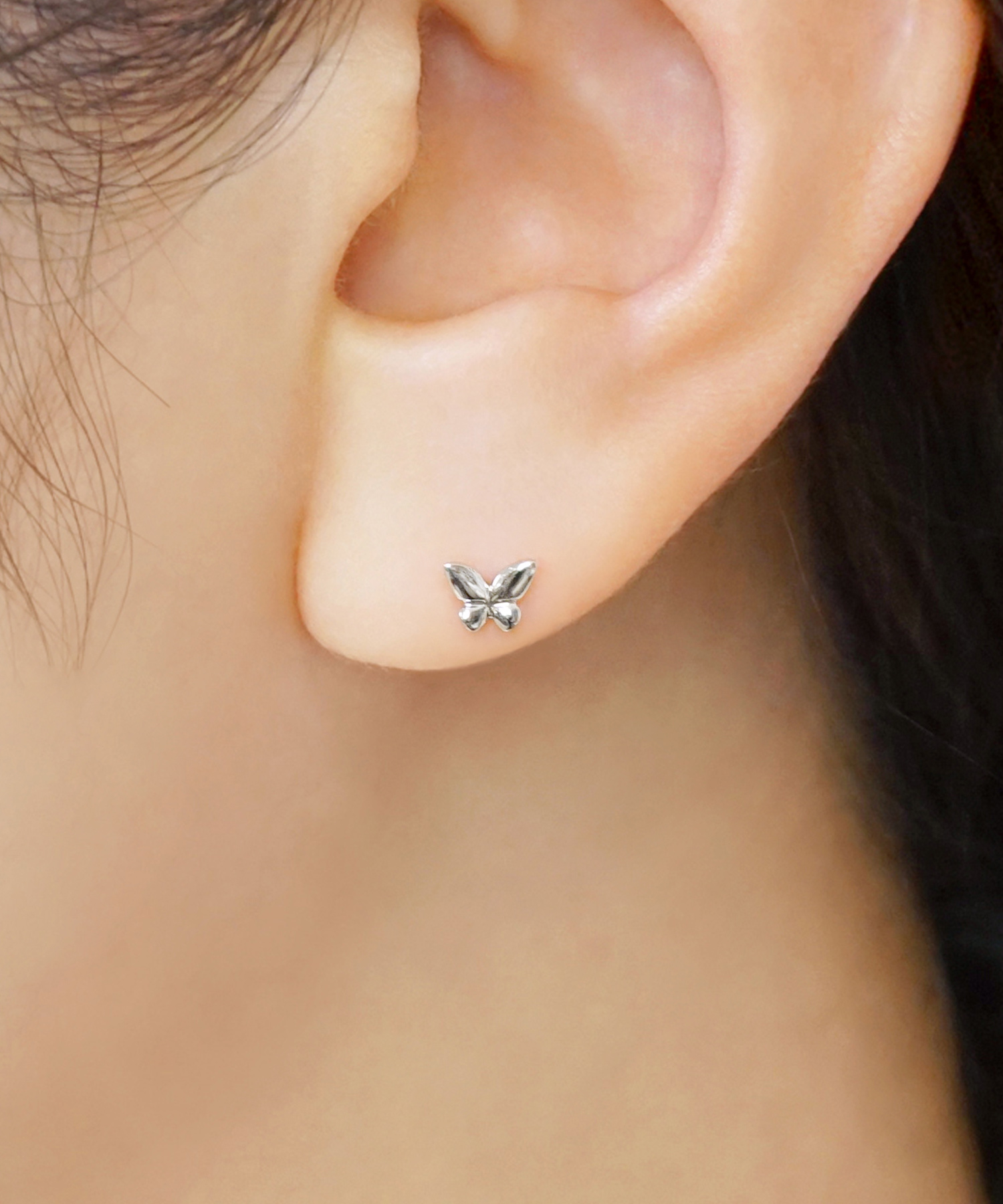 テイクアップ TAKE－UP 【 Solo Pierce】[ セカンドピアス] Pt蝶