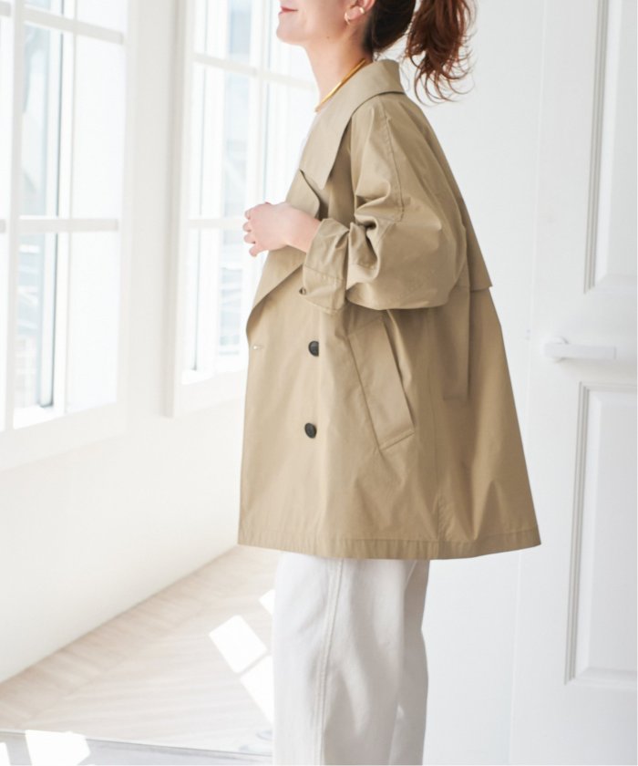 新品spick＆span C/Pミドル丈トレンチコート IENA ベイクルーズ WEB限定追加》C/Pミドル丈トレンチコート（トレンチコート