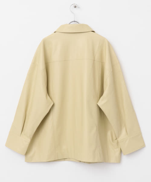 【URBAN RESEARCH】【25SS】ラスタースキンジャケット SENSE OF PLACE by URBAN RESEARCH コート アウター ラスター