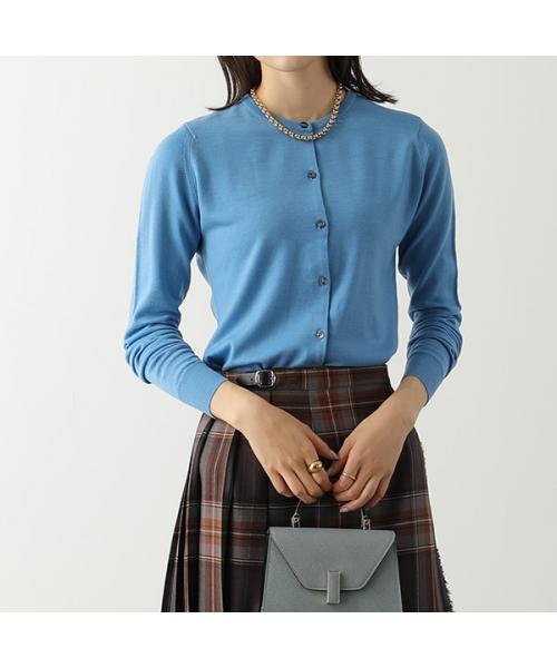 ジョンスメドレー シルク100% タック ロングスカート Aライン