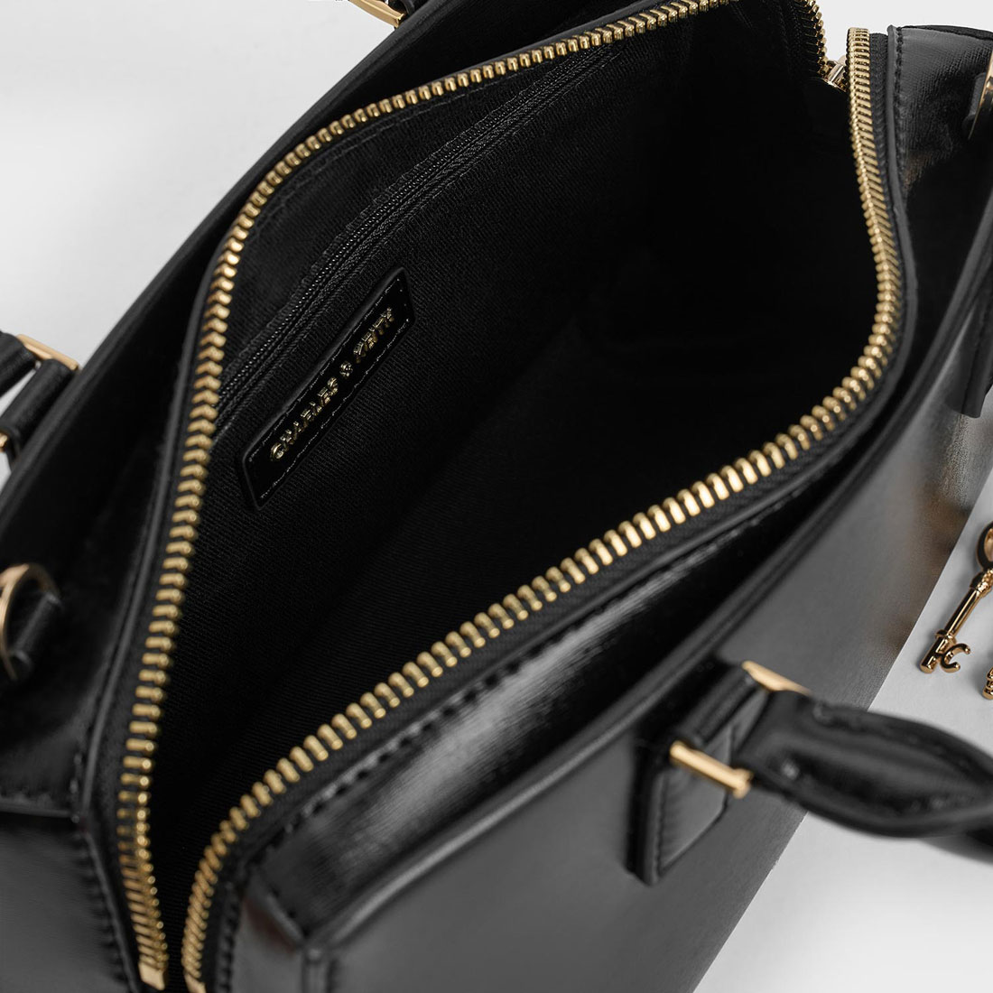 Kerry ミニケリー トートバッグ（Cream） -CHARLES & KEITH
