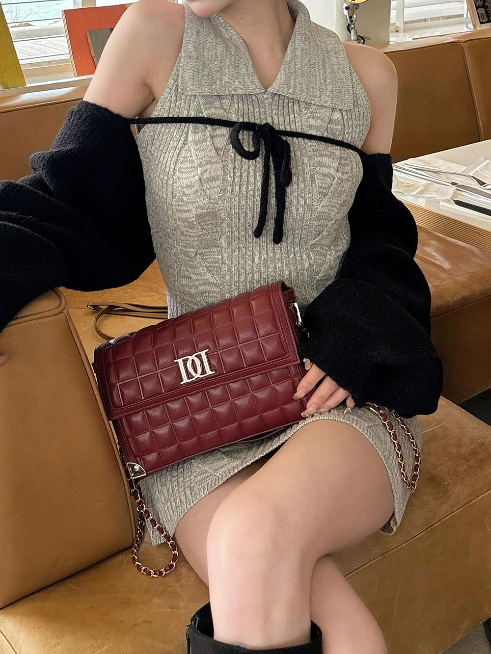 ダーリッチ Darich ショートボレロニットミニワンピース ダーリッチ Darich ショートボレロニットミニワンピース