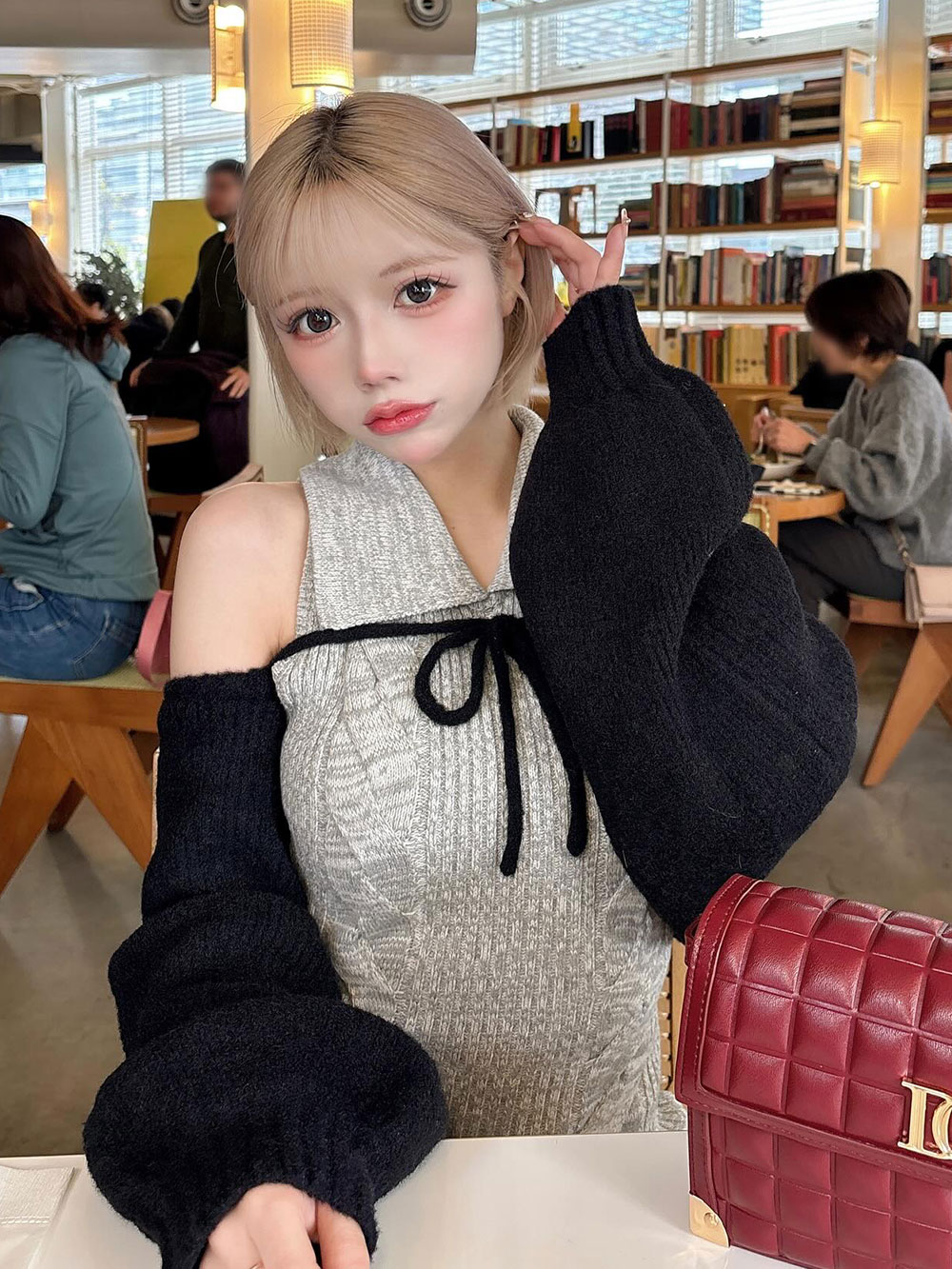 ダーリッチ Darich ショートボレロニットミニワンピース ダーリッチ Darich ショートボレロニットミニワンピース