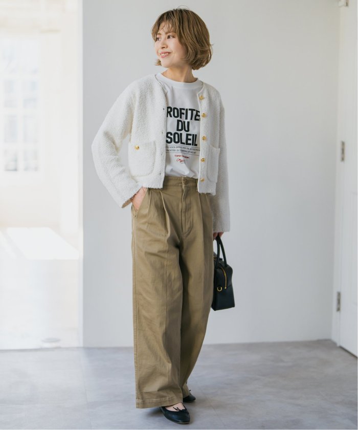La Hutte / ラ ユット 60/2シルケット天竺Tee（Tシャツ