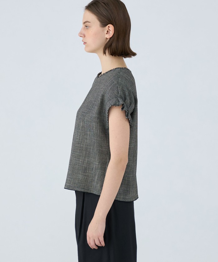 Ballsey ポリエステルレーヨンカラミ タックスリーブブラウス 楽天市場】【20％OFF！FINALセール対象商品】Ballsey(ボールジィ
