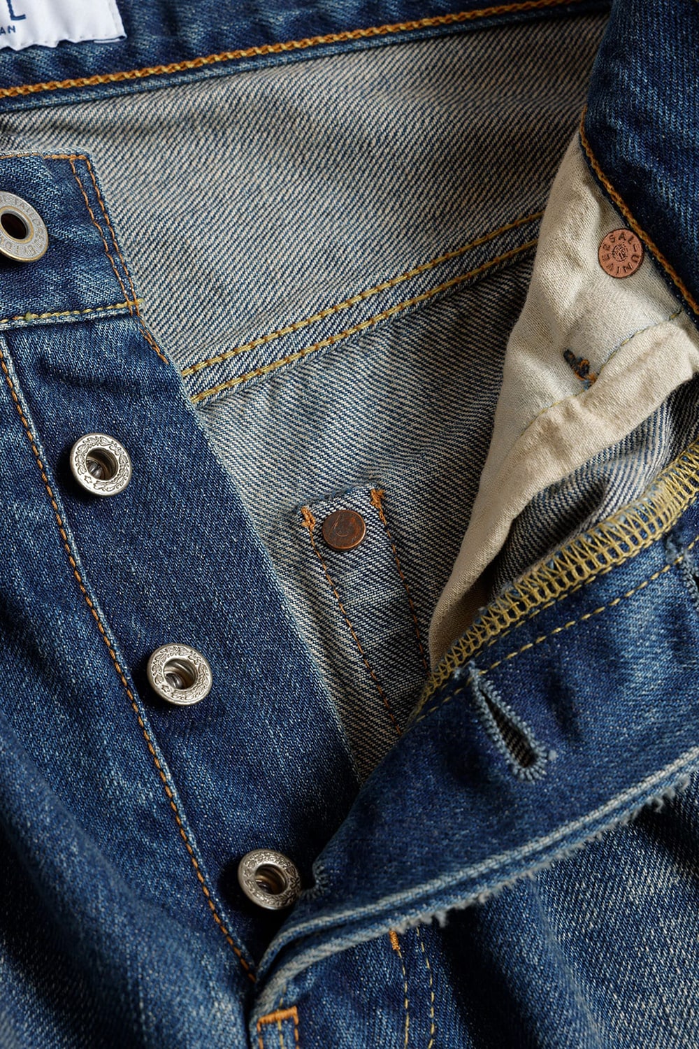 FDMTL - ファンダメンタル デニムCLASSIC STRAIGHT DENIM CS117