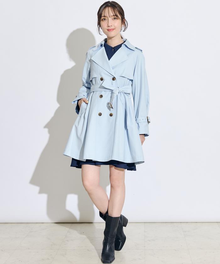 コート ハイエンド エレガント レトロ ルーズ 高級 上品 大人 エレガンスドレストレンチコート(507905401) | SWINGLE(SWINGLE