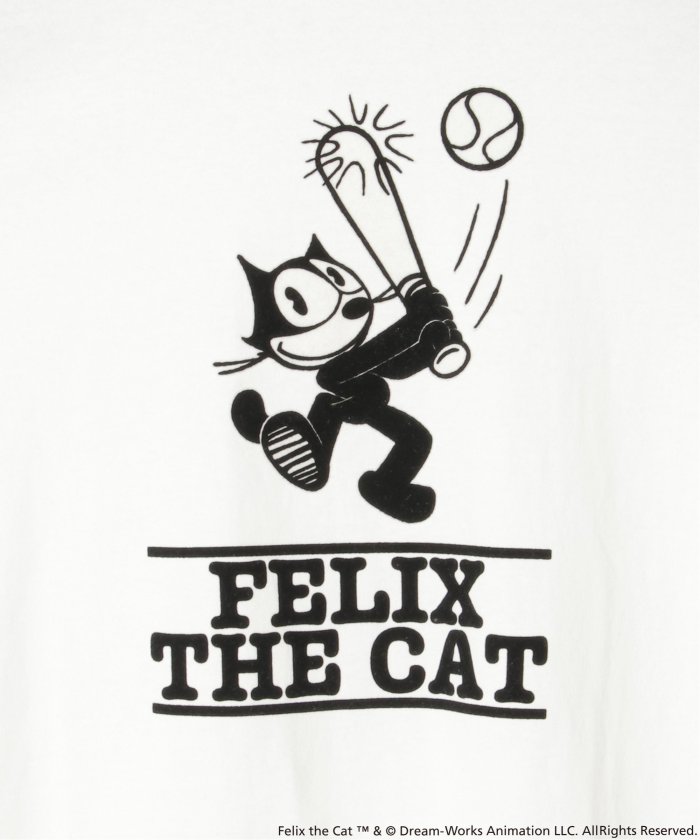 Felix the cat フィリックス・ザ・キャット / ラグランフロッキーロンT VENCE EXCHANGE tシャツ Felix the cat” フィリックス・ザ