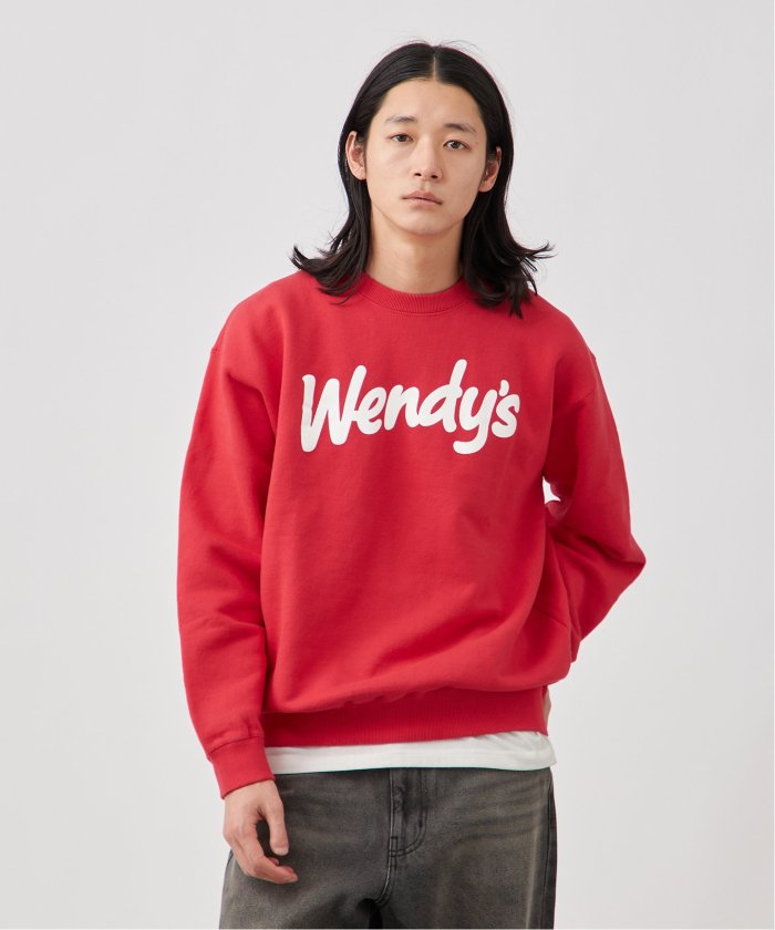 Wendy's】別注 ウェンディーズ クルーネックスウェット Wendy's】別注 ウェンディーズ クルーネックスウェット