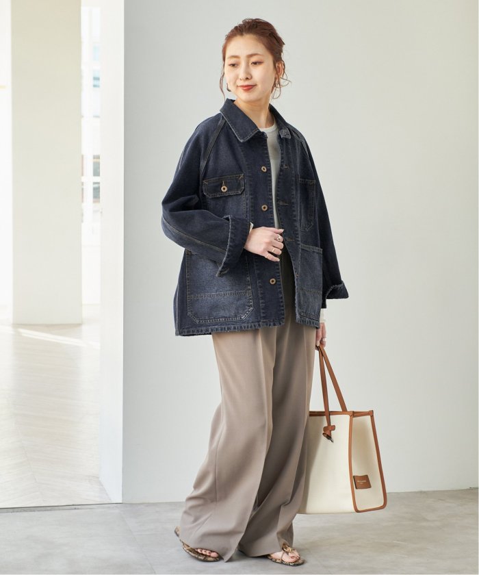 極美品Spick and Span 5 1/2 DUCK COVERALLS Spick and Span 5 1/2 DUCK COVERALLS