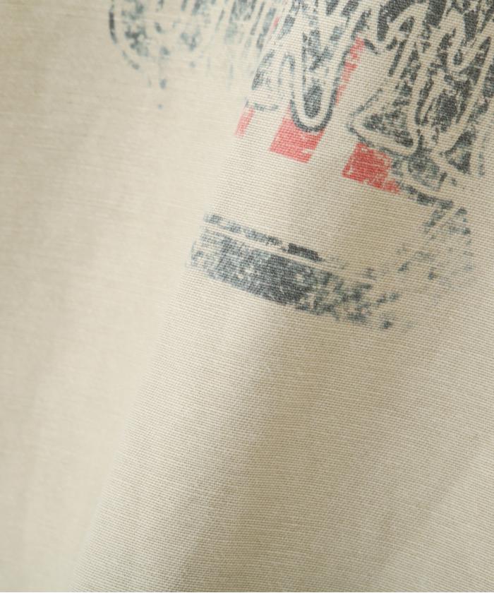 FRAMeWORK - バックサテンカバーオール PAINT BACK STAIN COVERALL/ペイントバックサテン カバーオール