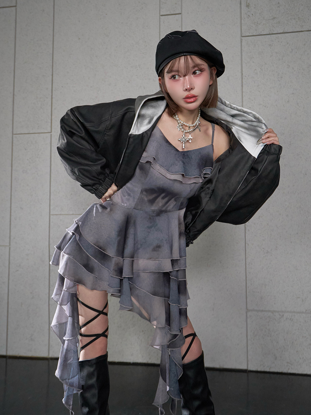 イレヘムタイダイフリルミニワンピース – Darich (ダーリッチ)