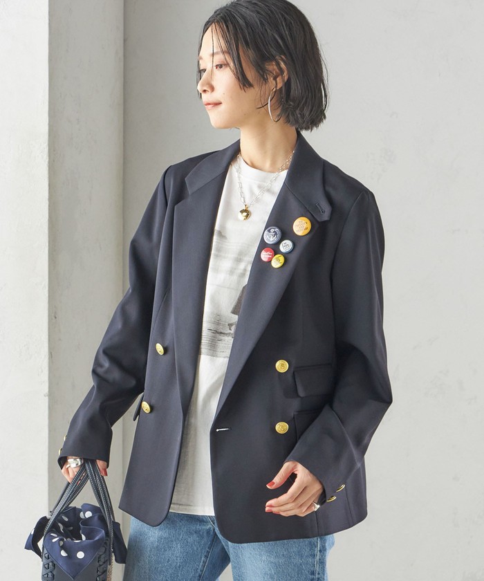SHIPS別注】TICCA×manipuri: 50th ANNIV テーラード ジャケット