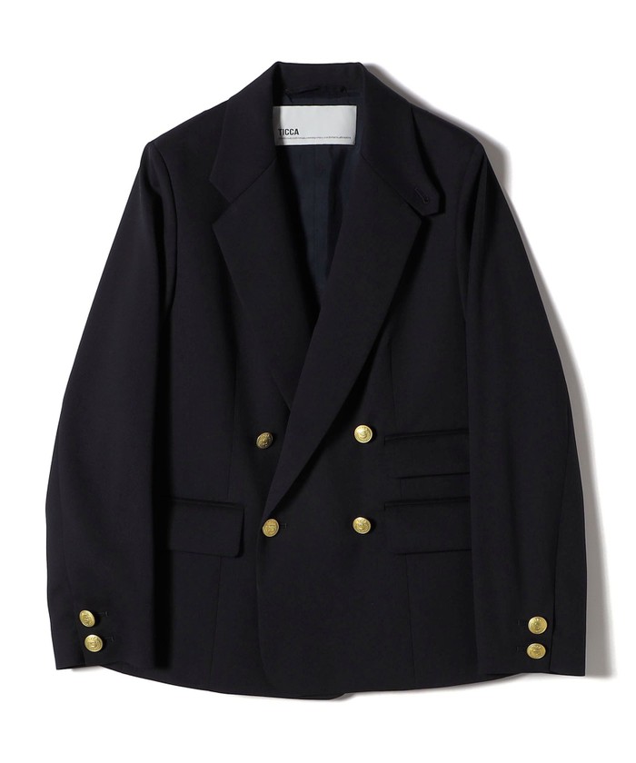 SHIPS別注】TICCA×manipuri: 50th ANNIV テーラード ジャケット SHIPS別注】TICCA×manipuri: 50th ANNIV テーラード ジャケット