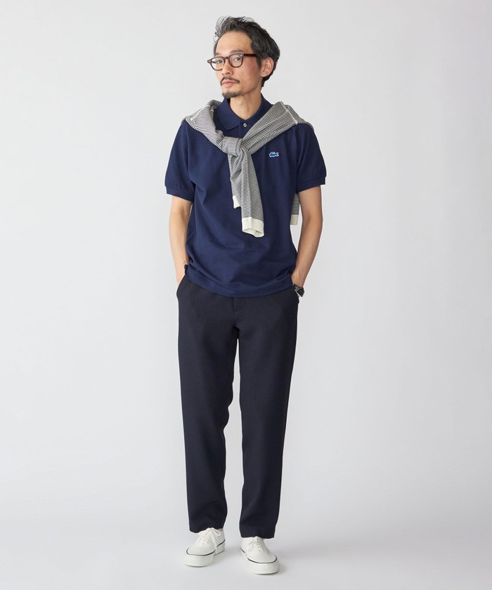 SHIPS別注】LACOSTE: 50th ANNIV ドロップテイル ポロシャツ