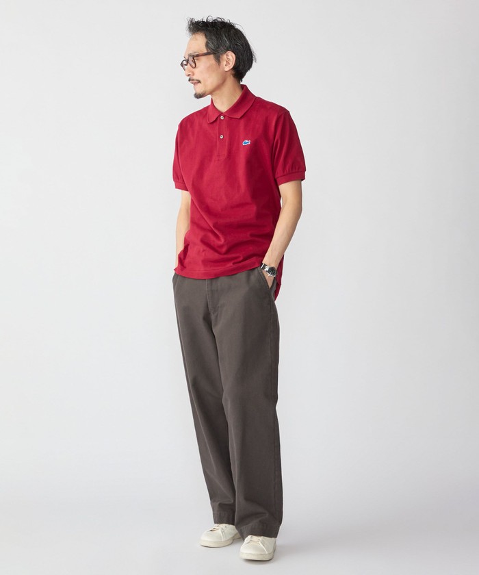 LACOSTE 50th ANNIV ドロップティル ポロシャツ SHIPS別注】LACOSTE: 50th ANNIV ドロップテイル ポロシャツ
