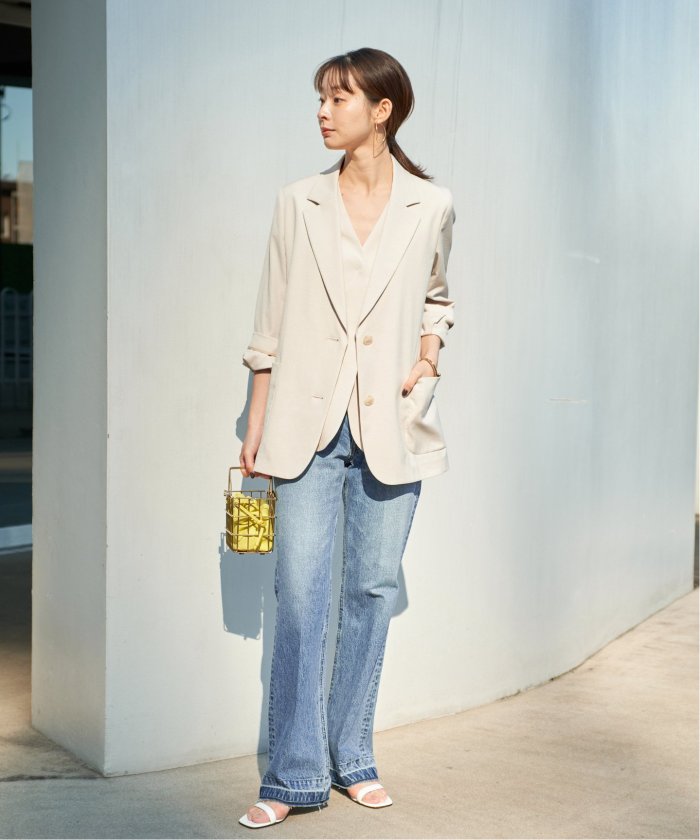 plage sandy linenジレ　美品 セール】sandy linen ジレ(507948762) | プラージュ(Plage) - d