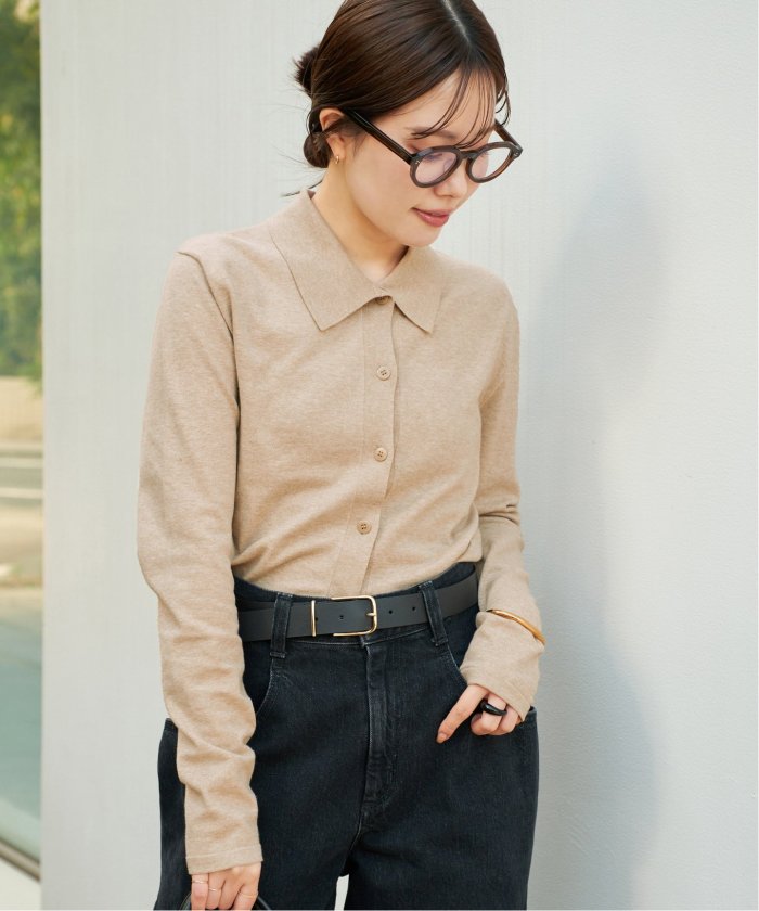 プラージュ　Collar カーディガン Collar Knit カーディガン（カーディガン/ボレロ）｜Plage