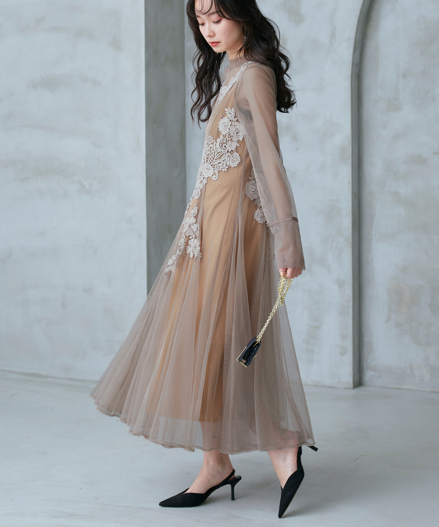ruirue boutique ドレス RUIRUE BOUTIQUE ドレス 「オケージョンドレス/結婚式」レース