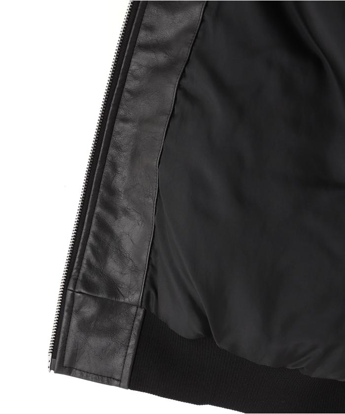 adidas Originals/アディダス オリジナルス/FAUX LEATHER JACKET adidas Originals/アディダス オリジナルス/FAUX LEATHER JACKET