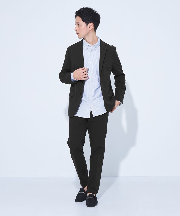 JUST fit TEXBRID(R) ナロー セットアップ ジャケット＆パンツ セール 50%OFF】【WEB限定】JUST fit TEXBRID(R) ナロー