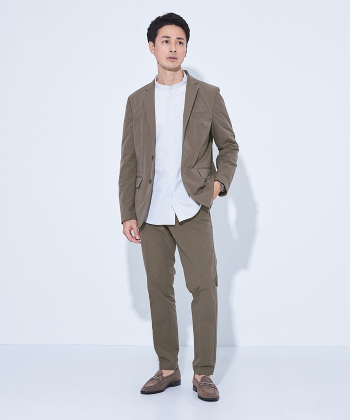 JUST fit TEXBRID(R) ナロー セットアップ ジャケット＆パンツ セール 50%OFF】【WEB限定】JUST fit TEXBRID(R) ナロー