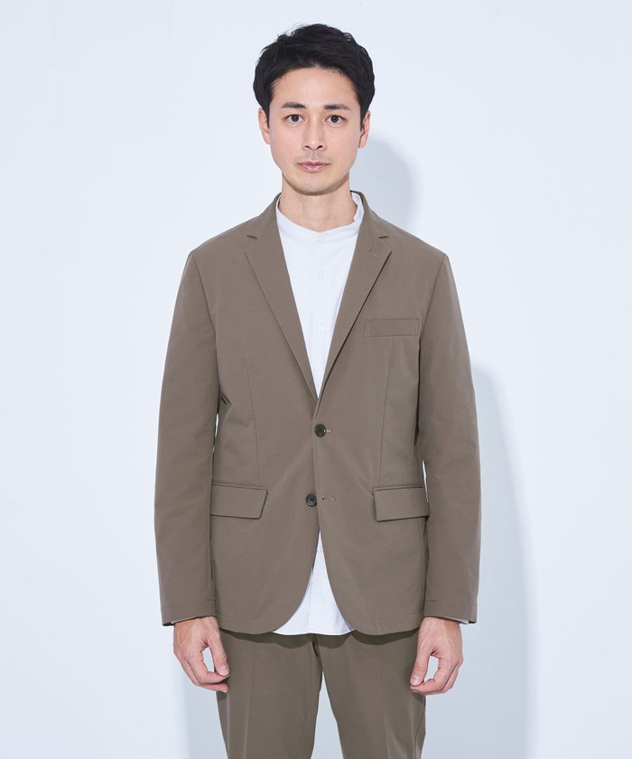 グリーンレーベルリラクシング　ジャケット テーパードパンツ スーツセットアップ セール 50%OFF】【WEB限定】JUST fit TEXBRID(R) ナロー