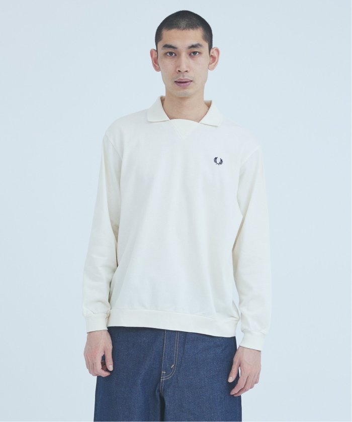 FRED PERRYフットボールスウェットシャツ JOURNAL STANDARD｜《予約》FRED PERRY / フレッドペリー 別注