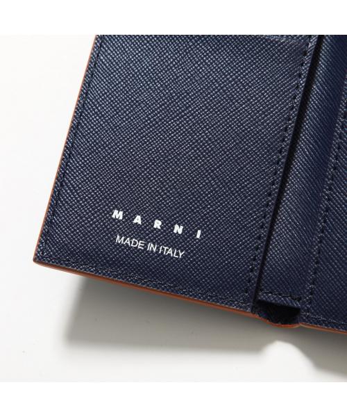 ★そた★【極美品/未使用】MARNI 三つ折り財布 MARNI マルニ 三つ折り財布 PFMO0125U0 PFMO0125U1 LV520