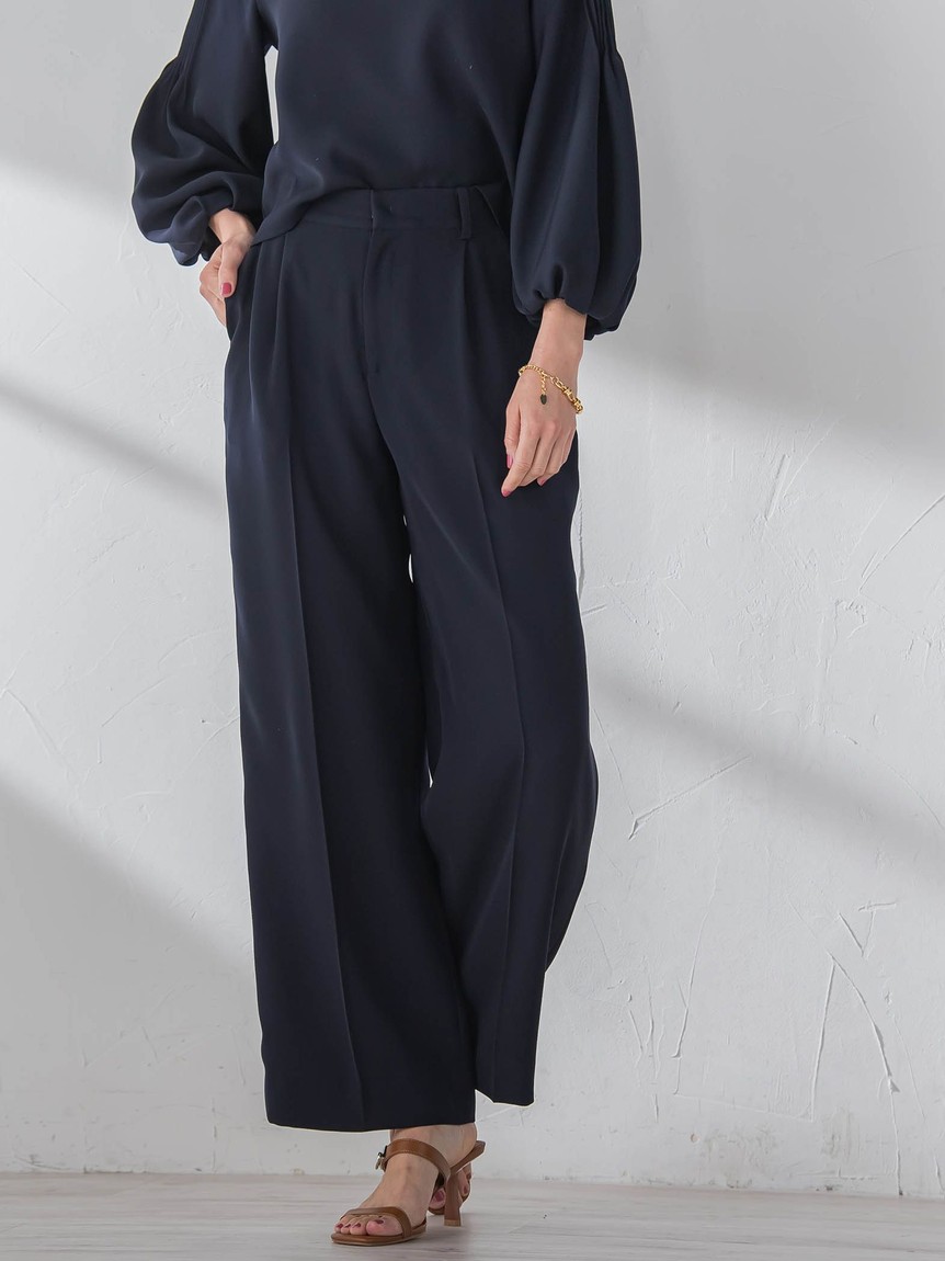 Viaggio Blu ビアッジョブルー テーパードパンツ ブラック【新品】 M Viaggio Bluのパンツの商品一覧|レディースファッション通販のJ