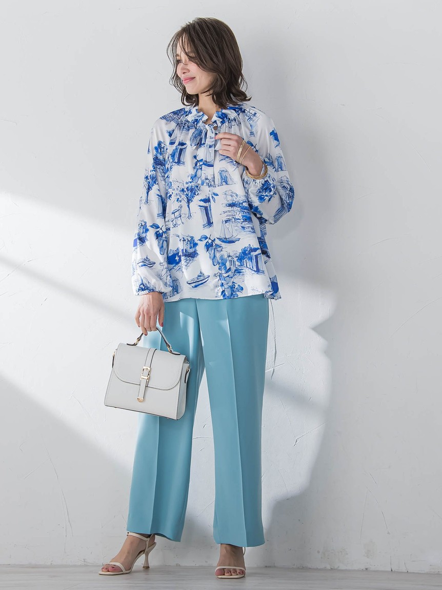 セール 40%OFF】ビアッジョブルー Viaggio Blu スムージーサテン