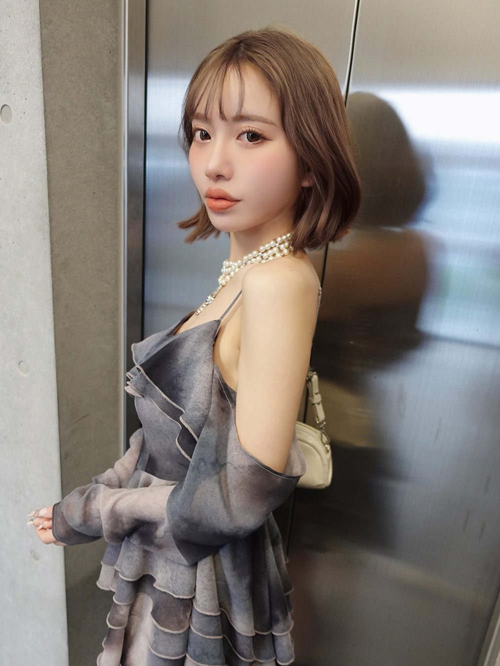 ダーリッチ Darich イレヘムタイダイフリルミニワンピース ダーリッチ Darich イレヘムタイダイフリルミニワンピース