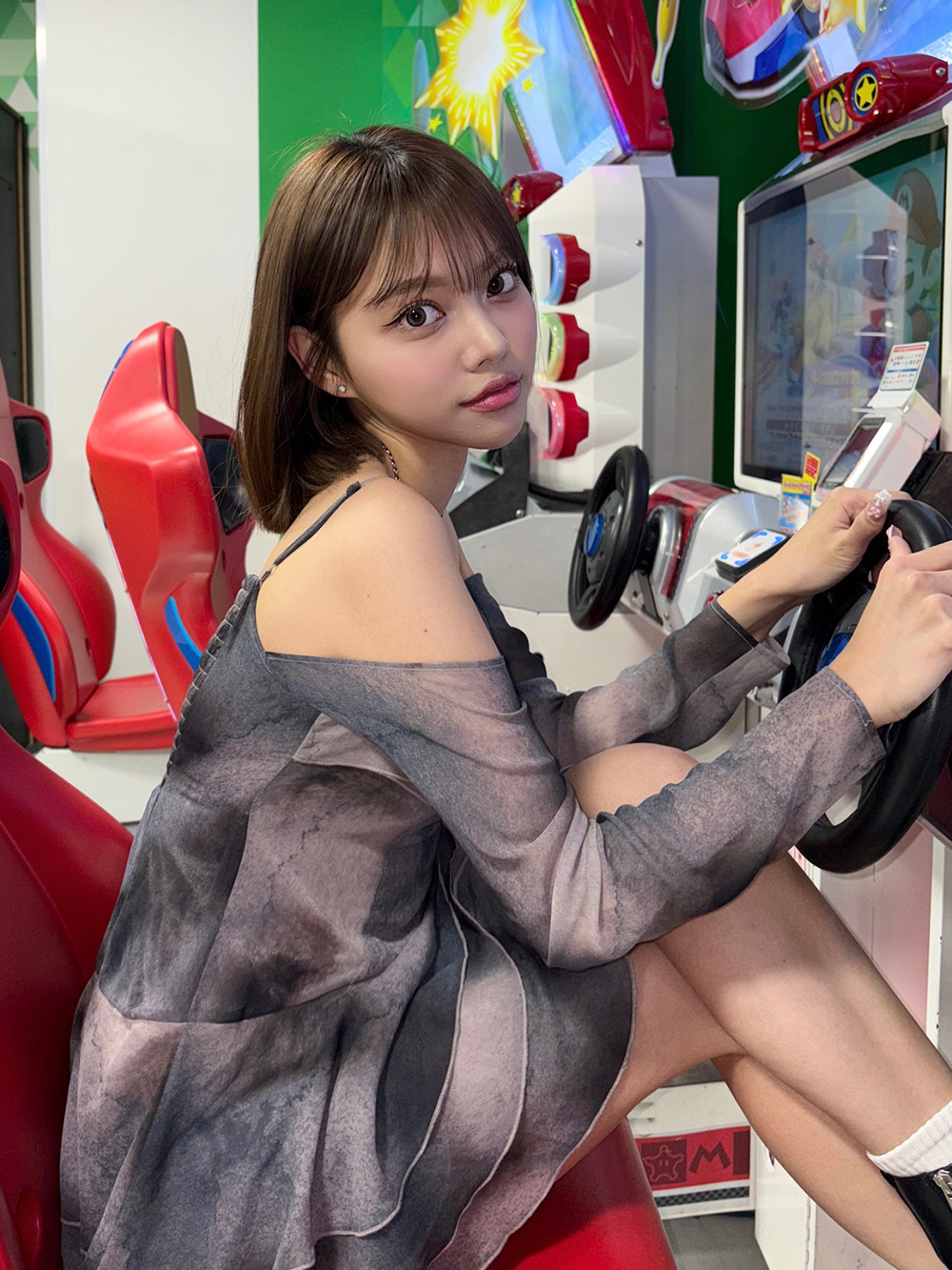 ダーリッチ Darich イレヘムタイダイフリルミニワンピース ダーリッチ Darich イレヘムタイダイフリルミニワンピース