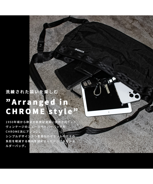 クローム CHROME 新商品/クローム/CHROME/NEWSPAPER MESSENGER