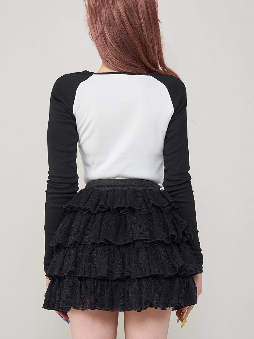ダーリッチ Darich オープンリボンTシャツ(507969565) | Darich