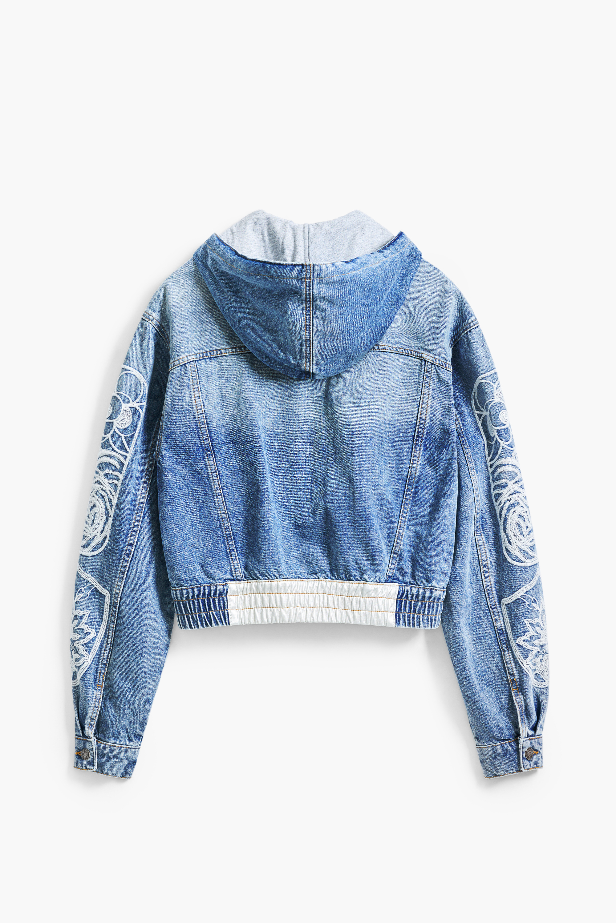 初売りセール セール10%OFF】デシグアル Desigual デニムジャケットフード ジャケット・アウター