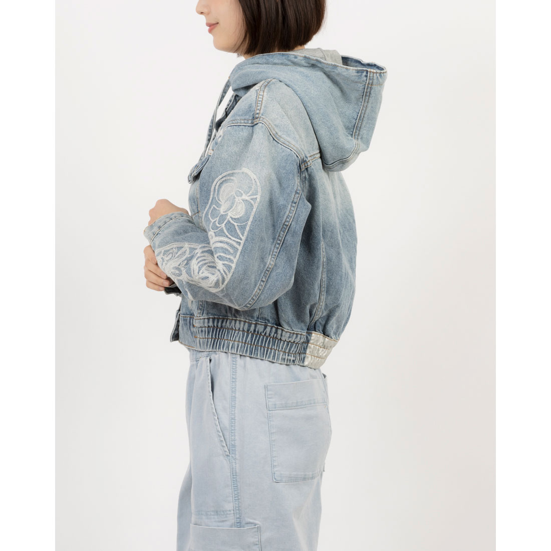 セール10%OFF】デシグアル Desigual デニムジャケットフード