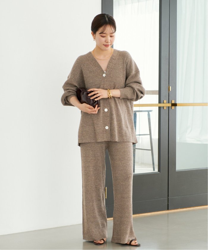 専用プラージュ JAZZ LINEN カーディガン セール】jazz linen rib カーディガン(507973641) | プラージュ