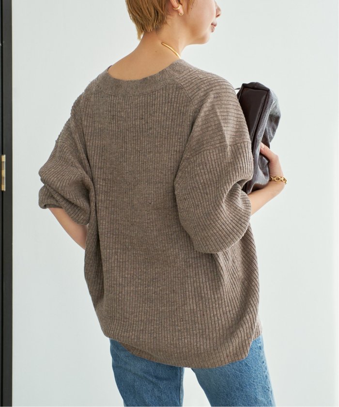 jazz linen rib カーディガン(507973641) | プラージュ(Plage