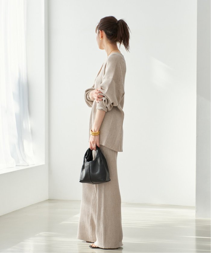 jazz linen rib カーディガン(507973641) | プラージュ(Plage