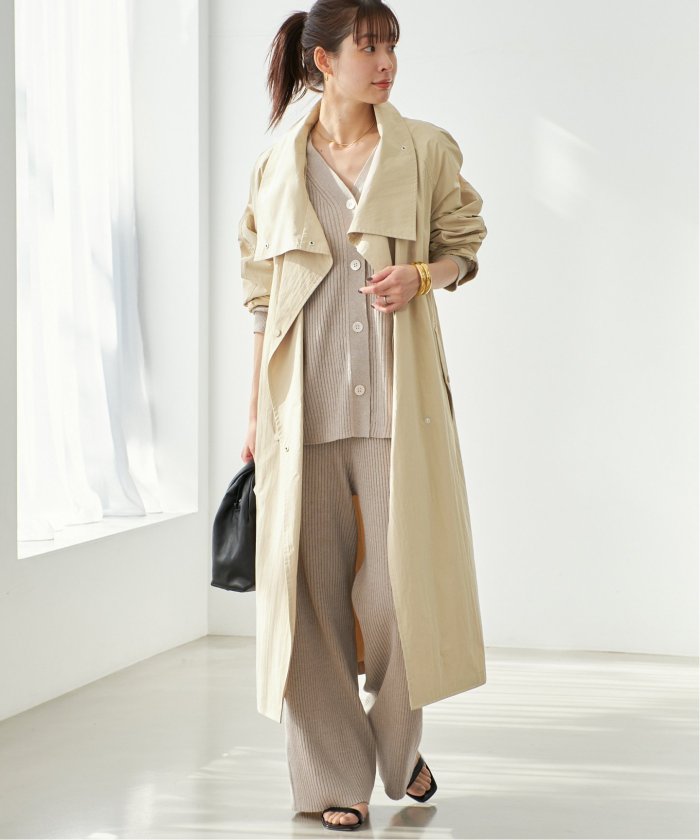 専用プラージュ JAZZ LINEN カーディガン セール】jazz linen rib カーディガン(507973641) | プラージュ